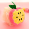VIERUODIS【儿童浴花】水果色洗澡神器沐浴球浴花球搓澡泡澡可爱小孩浴花_2 苹果