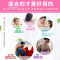 VIERUODIS【加厚搓澡巾】洗澡巾手套用品三件装拉搓背神器浴花球双层粗细砂_1 【加厚两用】搓澡巾（1条）黄色