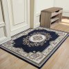 地垫进家用防滑欧式入户垫子客厅卧室玄关定制脚垫口地毯垫_439 50*80cm 58深蓝