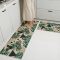 厨房地垫北欧网红防油防水长条防滑ins脚垫吸油垫子家用吸水地毯_2 50*80cm+50*150cm 厨房垫-字母厨具