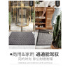 豪宅大口入户地垫厅脚垫家用防滑垫商业地毯户外进户垫_5 45x75cm【厚实不移位】 方语-灰色