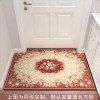 入户地垫垫进踩脚垫子可裁剪口家用欧式客厅厨房地毯卧室_1_187 尺寸定制 乳白色欧式白花