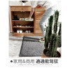 商业大口耐磨地垫垫地毯入户厅脚垫家用进橡胶防滑垫子_3 60x90cm【入户除尘专用】 落尘-黑灰色