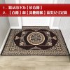 地垫进家用入户脚垫口地板垫子红色定制卧室客厅欧式厅地毯_262 160*230cm 双喜-咖啡色