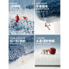 入户地垫垫进入厅地毯垫口脚垫家用防滑垫子定制地毯_13 80*120cm 雪花-茶褐色