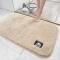 小鸭卫生间地垫地毯垫厨房吸水脚垫浴室防滑垫子_2 50*60cm【正品小黄鸭】 小黄鸭-米白色