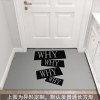 简约入户地垫家用脚垫进厅地毯垫口防滑垫定制家用垫子_1_309 0.6&times;0.9米（支持裁剪，可定制） 米白色dream