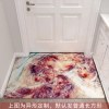 简约入户地垫家用脚垫进厅地毯垫口防滑垫定制家用垫子_1_309 0.6&times;0.9米（支持裁剪，可定制） 桔色北欧-76