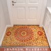 简约入户地垫家用脚垫进厅地毯垫口防滑垫定制家用垫子_1_309 0.5&times;0.8米（支持裁剪，可定制） 桔红色埃及风情