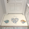 简约入户地垫家用脚垫进厅地毯垫口防滑垫定制家用垫子_1_309 0.5&times;0.8米（支持裁剪，可定制） 米白色dream