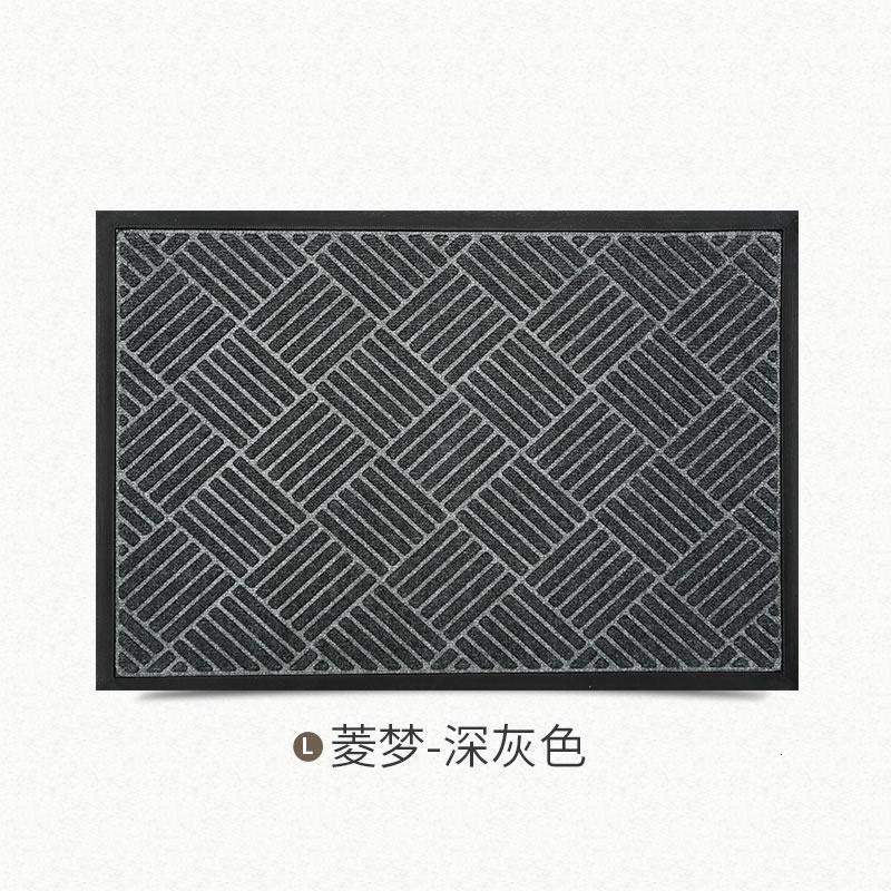 豪宅入户地垫酒店商场户外地毯进垫家用进户商业大口脚垫_2_661 120x180cm【5年踩不坏/风吹日晒雨淋都不怕】 菱梦-深灰色
