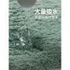 加厚浴室防滑垫卫生间地垫吸水脚垫纯色柔软家用垫卧室地毯_2_177 140×200CM 浅驼色