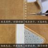 吸水卫浴地垫垫卫生间浴室垫子厨房防滑家用厕所脚垫地毯_64_211 尺寸定制（40元一平米） 湖蓝色