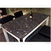 pvc桌布防水防油软质玻璃塑料桌垫免洗茶几垫透明磨砂台布水晶板_26_607 160厘米宽度*长度10厘米单价 磨砂波斯菊1.5厚