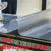水晶板软玻璃桌布无味定制塑料餐桌垫桌垫防水防烫厚圆形pvc家用_226 90*180 磨边磨砂1.5