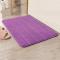 进垫卧室地毯厨房脚垫卫浴室防滑垫子家用口卫生间吸水地垫_1_516_934 50x80CM【浴室卧室门口】 加厚紫色