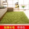 北欧地毯简约现代卧室满铺客厅茶几沙发榻榻米床边地垫可定制_227_673 1.6x2.6米送门垫 草绿长绒