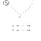 韩国冷淡风项链女简约气质网红小耳钉夏季耳环套装小众设计锁骨链 6#V字珍珠项链