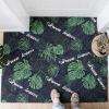 北欧ins入户口地垫进脚垫家用玄关入地毯可裁剪丝圈垫_3 120*160cm【可裁剪无压边】 叶海