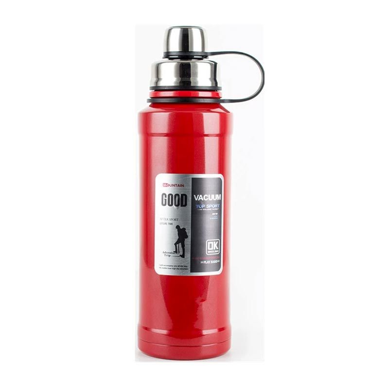 DKADi 830号不锈钢内胆 便携保温水杯600ml 红色