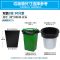 VIERUODIS加厚垃圾袋大号批发80酒店物业65家用厨房100晒被特大商用塑料袋 80*100平口实惠款50个