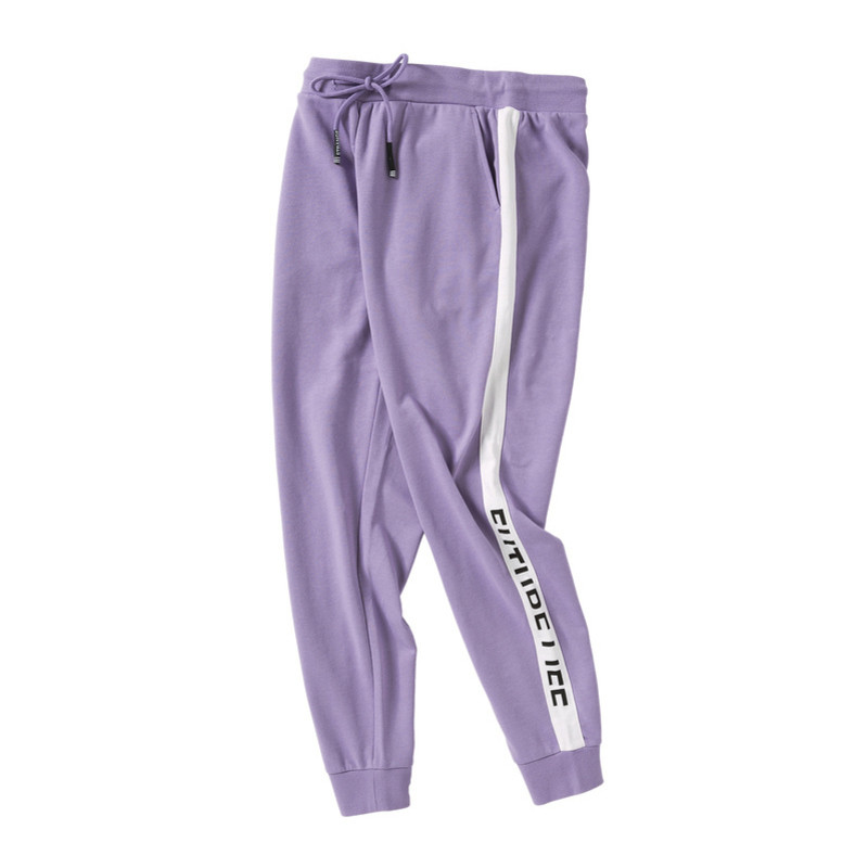 Semir森马2020春季上新女装休闲裤12019270063 180/82A/XXXL 粉紫7010