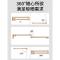 卫生间折叠浴室好架推拉壁挂式墙上阳台可挂晒伸缩隐形凉衣杆_528_909 金色铝合金两折款（16个铝挂衣钩）