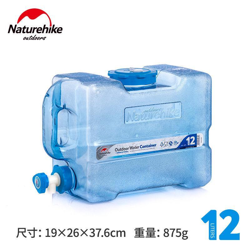 户外PC储水桶带龙头车载大容量食品级纯净水桶家用带盖塑料水箱_21