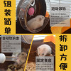 仓鼠笼子的相亲笼小房子齐全窝超大套装用品全套别墅隔离小号双鼠_2 大城堡双层咖啡(12件套装)