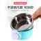 猫碗宠物狗狗用品食盆不锈钢单碗喝水碗悬挂式猫粮盆固定挂笼狗碗_2
