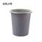 优思居带压圈分类垃圾桶家用厨房卫生间客厅卧室大号垃圾篓垃圾筒_2_419 灰色小号