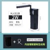 乌龟龟缸鱼缸雨淋式养鱼过滤器免换水内置三合一净水低水位循环泵 默认尺寸 （HJ-311B）黑色2W300L/H