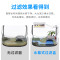 乌龟龟缸过滤器低水位免换水小鱼缸过滤盒净水养龟外置上滤过滤_1 默认尺寸 小号过滤盒【豪华套餐3】