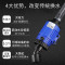鱼缸抽水器换水器吸便器抽粪底部垃圾清理小型鱼屎清理器电动自动 默认尺寸 【加长版】10w+送14mm软管2米