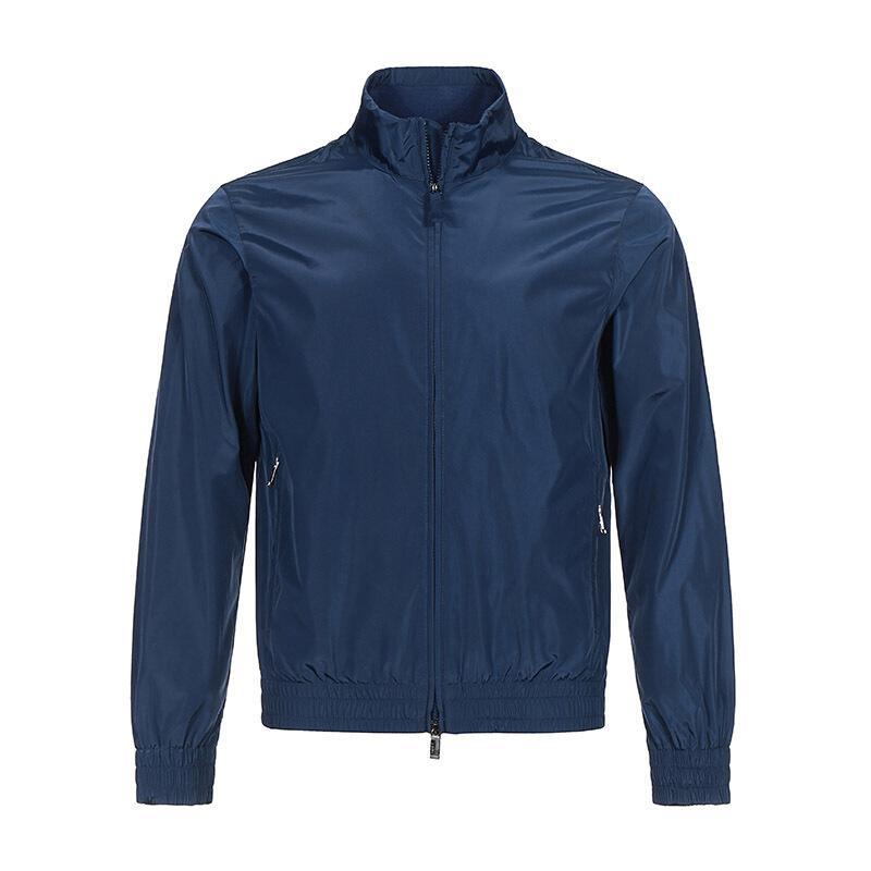 Z Zegna 杰尼亚 男款聚酯纤维外套上衣夹克 VT020 ZZ012 B08-警局蓝色 XXL