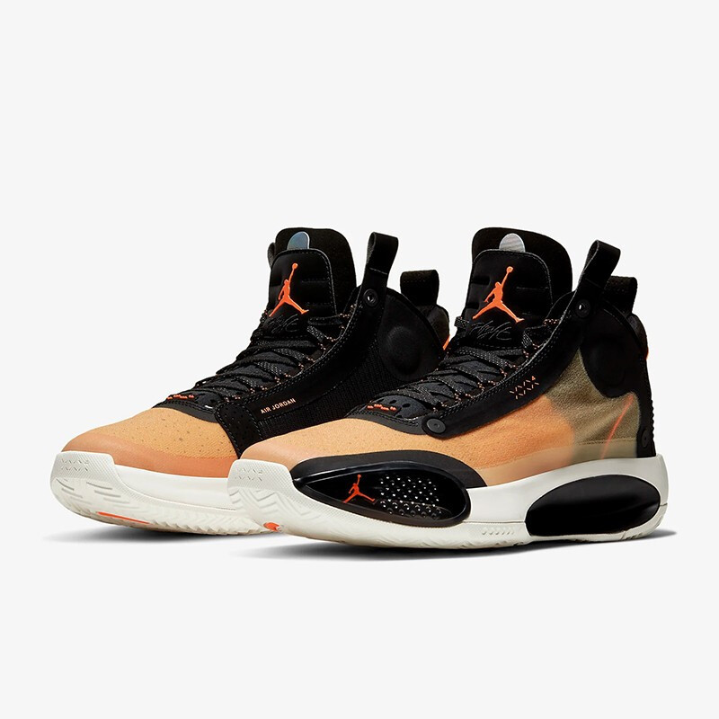 airjordan34aj34电光蓝紫镂空蝉翼男士气垫缓震轻质实战篮球鞋 ar3240
