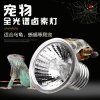 乌龟晒背灯全光谱爬宠陆龟蜥蜴太阳灯加热灯泡爬虫保温灯_1 默认尺寸 乌龟晒背灯短款（灯架+50W卤素灯泡）3C认证