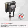 壁挂式过滤器三合一外置鱼缸冲氧泵小型水族箱乌龟缸瀑布设备_9 默认尺寸 HBL-402适合20-50cm长鱼缸