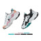 斯凯奇（SKECHERS）女鞋熊猫鞋复古厚底老爹鞋休闲鞋运动鞋12955 12955-WPKB（女） 8.5（38.5码）