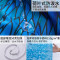 北欧ins绿植浴帘加厚防水布浴室厕所卫生间洗澡隔断帘套装免打孔_3 默认尺寸 热带丛林浴帘120宽*高200cm送钩