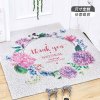 北欧塑料丝圈地垫入户垫家用玄关卧室地毯可裁剪蹭脚垫子 100*120cm 魔法丛林可裁丝圈地垫