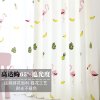 北欧风ins新款窗帘客厅卧室创意飘窗网红定制隔断帘遮光挂帘 宽3.5高2.6挂钩【高度免费裁剪】 绣花火烈鸟纱帘