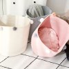 简约脏衣服收纳筐家用卧室脏衣篓浴室洗澡洗浴沐浴篮衣物收纳桶_2 白色毛球收纳桶40*40cm