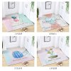 北欧丝圈地垫入户进可裁剪家用地毯玄关客厅塑料pvc免洗垫 50*120cm 巨型多肉可裁丝圈地垫