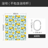 北欧风格浴帘浴室防水卫生间挂帘加高套装免打孔窗帘布遮光免安装 默认尺寸 【套餐含杆优惠10元】120*180cm