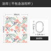 美式浴帘浴室防水布简易帘子套装免打孔隔断帘卫生间干湿分区屏风 默认尺寸 【套餐含杆优惠10元】200*200cm