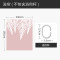 北欧风浴帘ins浴室防水卫生间干湿分离隔断屏风小户型套装免打孔 默认尺寸 白色雪杉浴帘180宽*高200cm送钩