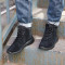 斯凯奇（SKECHERS）男鞋秋季新款加绒运动鞋轻便系带中帮减震健步鞋休闲鞋54300 54300-BBK（男） 10.5（44码）