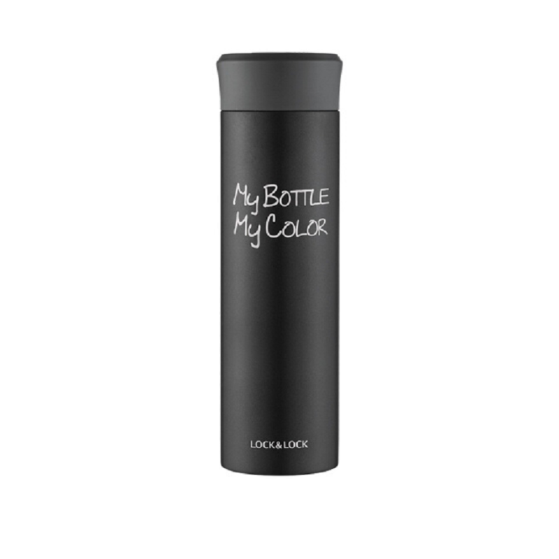乐扣 缤纷保温杯 LHC4015BLK（390ml） 黑色