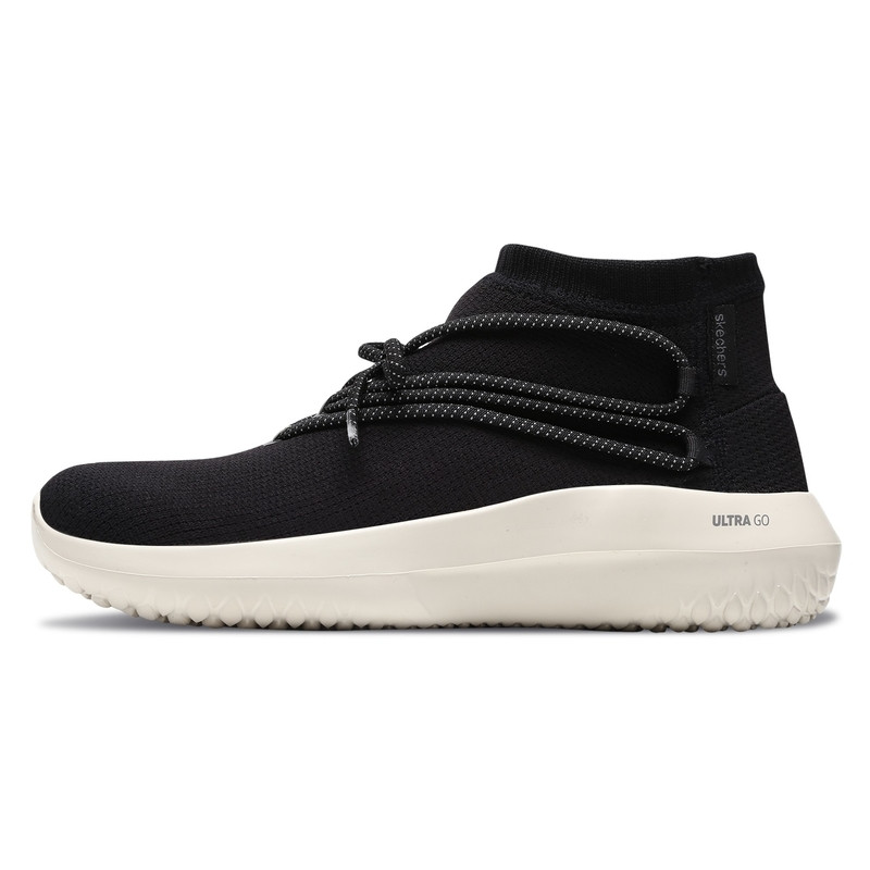 斯凯奇（SKECHERS）女鞋网面袜套轻便透气休闲鞋18050 18050-BLK（女） 5.5（35.5码）